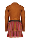 NoNo Mika B combi dress with Velours rib top+ recycled PL skirt