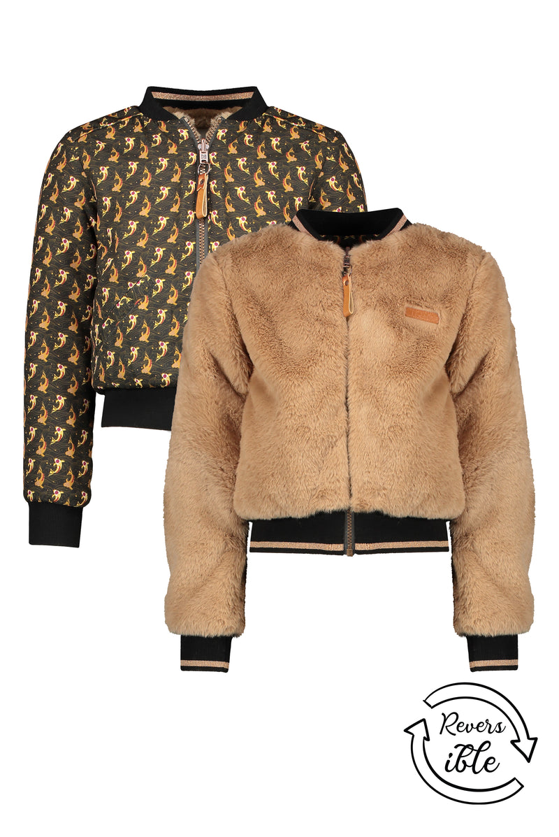 NoNo Donut reversible cardigan with recyled PL