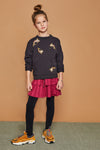 NoNo Kessa sweater dropped sleeves with Koi Karpers artwork