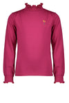 NoNo Kanyu tshirt with smocked turtle neck