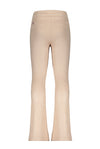 Meisjes Sahara flared pants with cut and sew details at front leg van NoNo in de kleur Rosy Sand in maat 146/152.