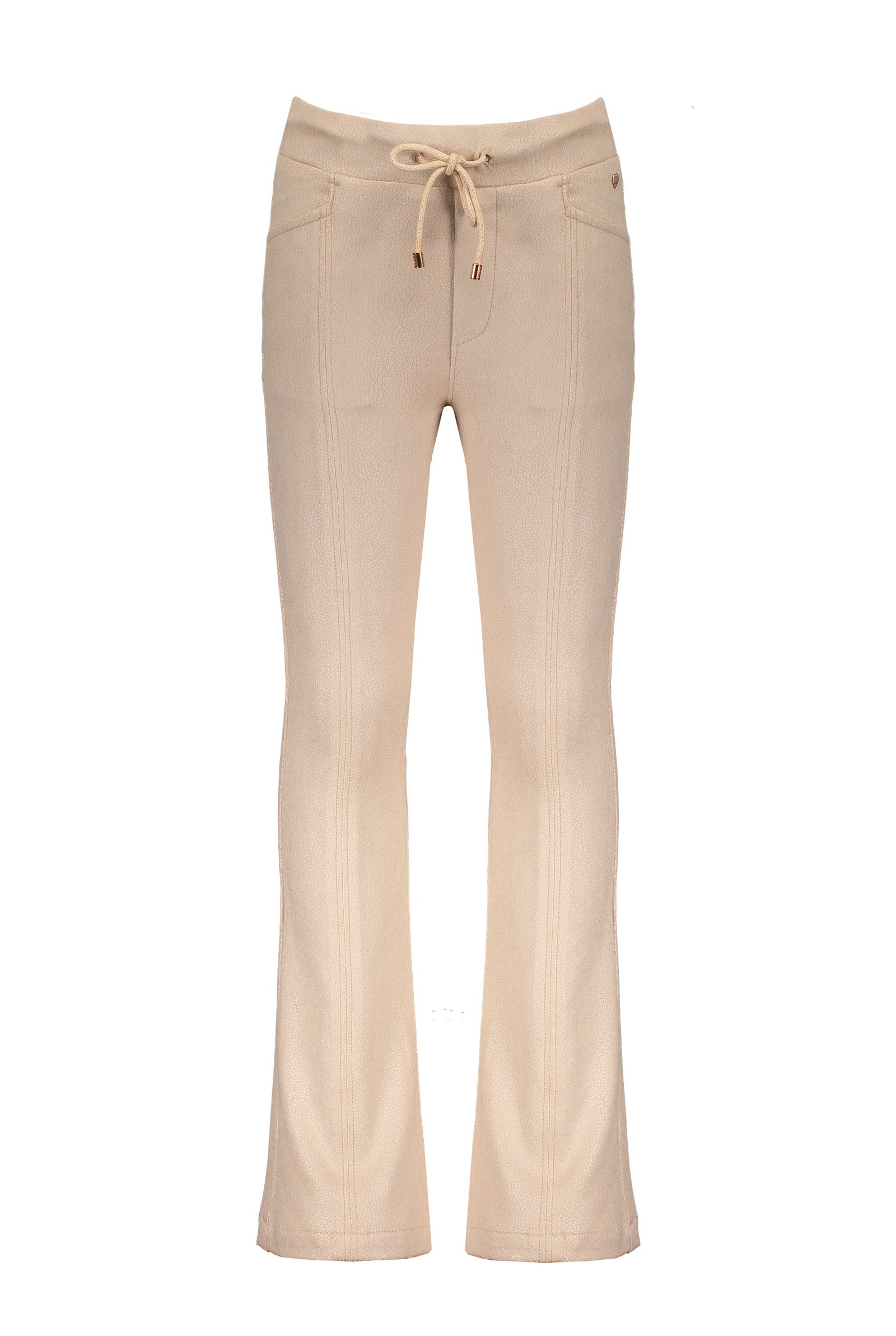 NoNo Sahara flared pants with cut and sew details at front leg