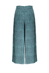 Meisjes Sasha plissee 7/8 culotte van NoNo in de kleur Light Turquoise in maat 146/152.