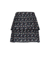 Meisjes Nikki 2 layered short skirt van NoNo in de kleur Navy Blazer in maat 146/152.