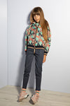 NoNo Recycled Polyester Bella hooded bomber jacket with additional bag