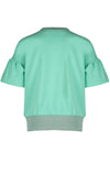 NoNo Kosa wide fit sweat top s/sl with panel embro