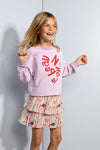NoNo Kessa sweater l/sl wide fit NONO le Beau embro