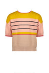 NoNo Kes s/sl knitted top