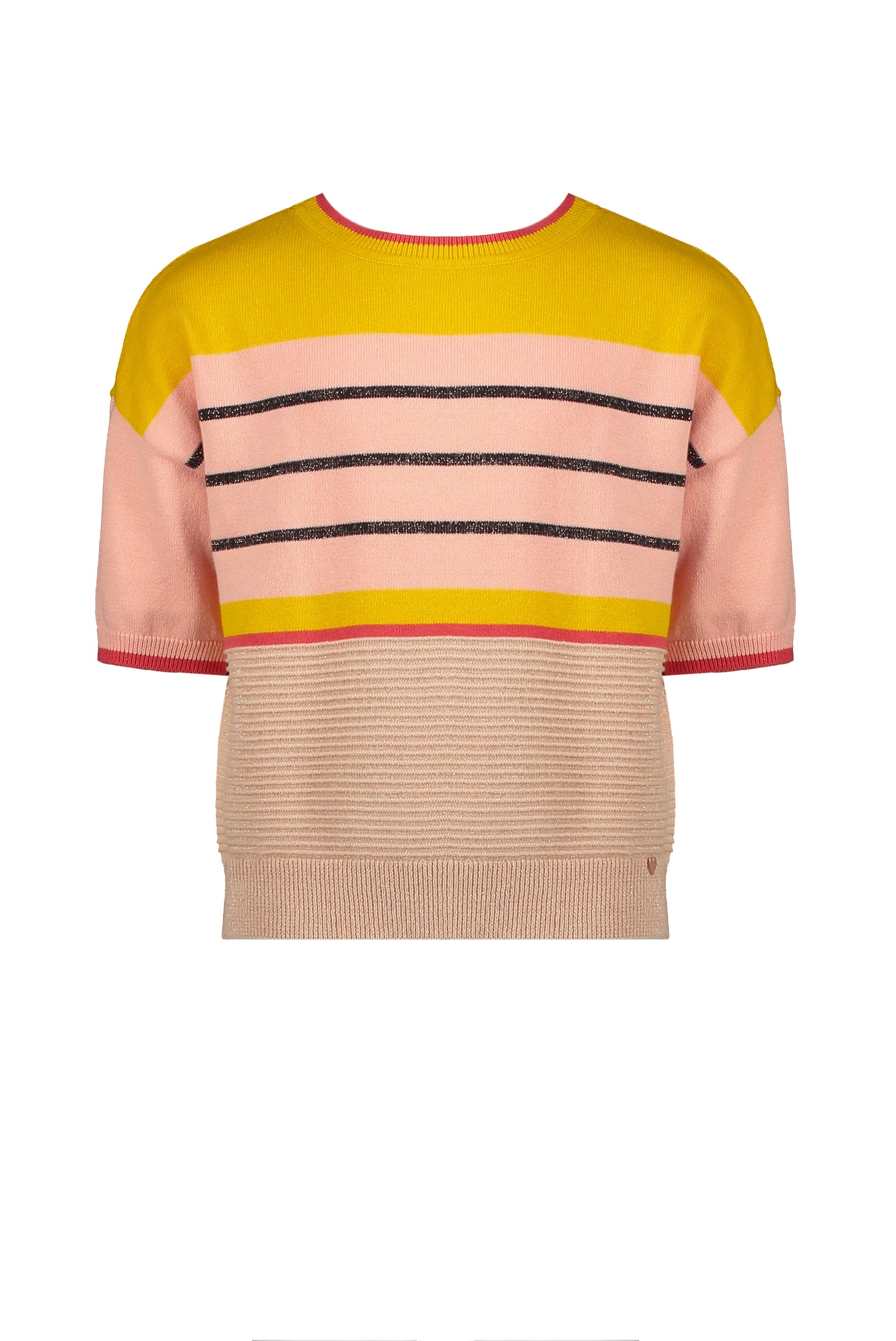 NoNo Kes s/sl knitted top