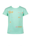 NoNo Kamsi capsleeve tshirt NoNonsense print