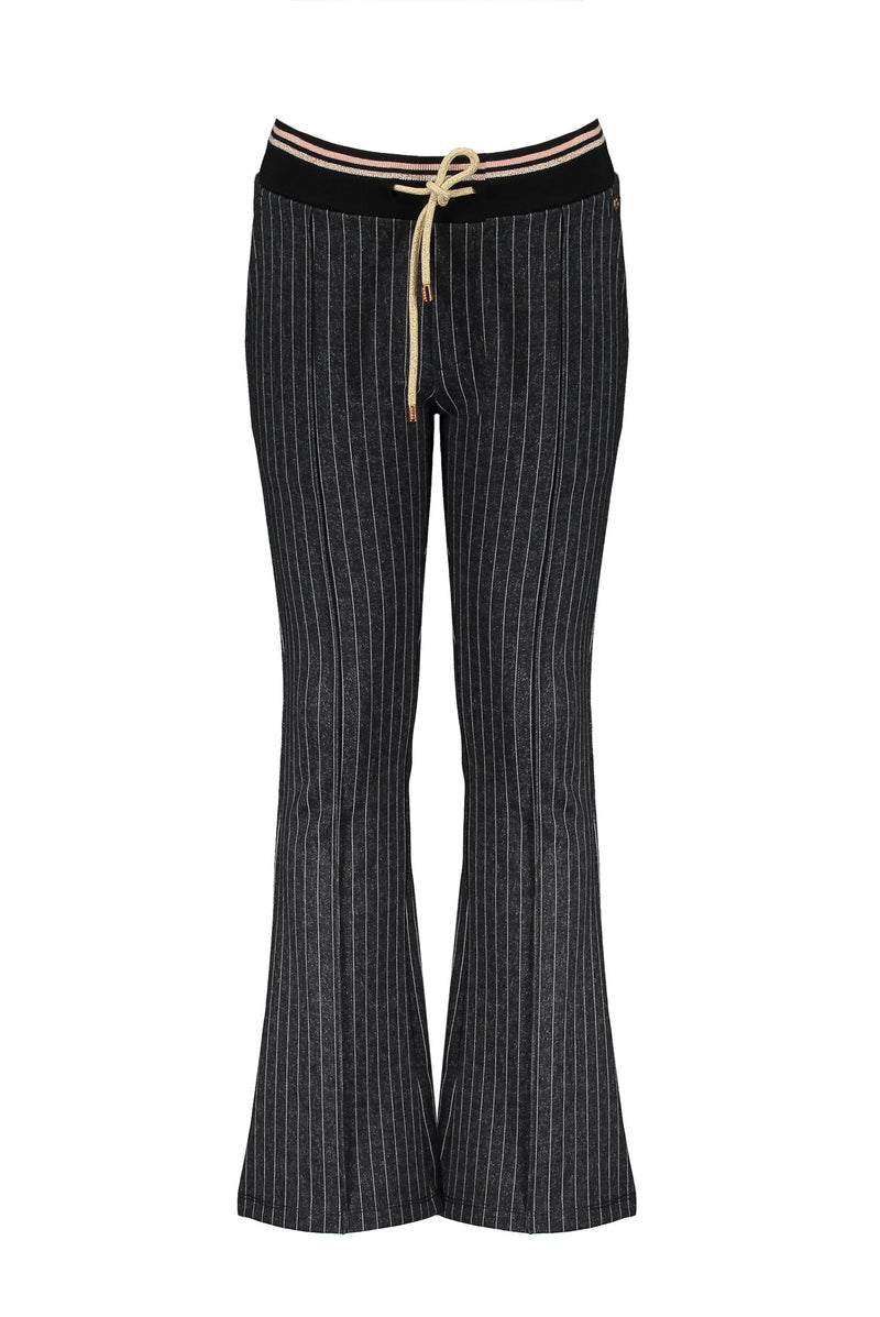 NoNo Sahara flared pinstripe pants