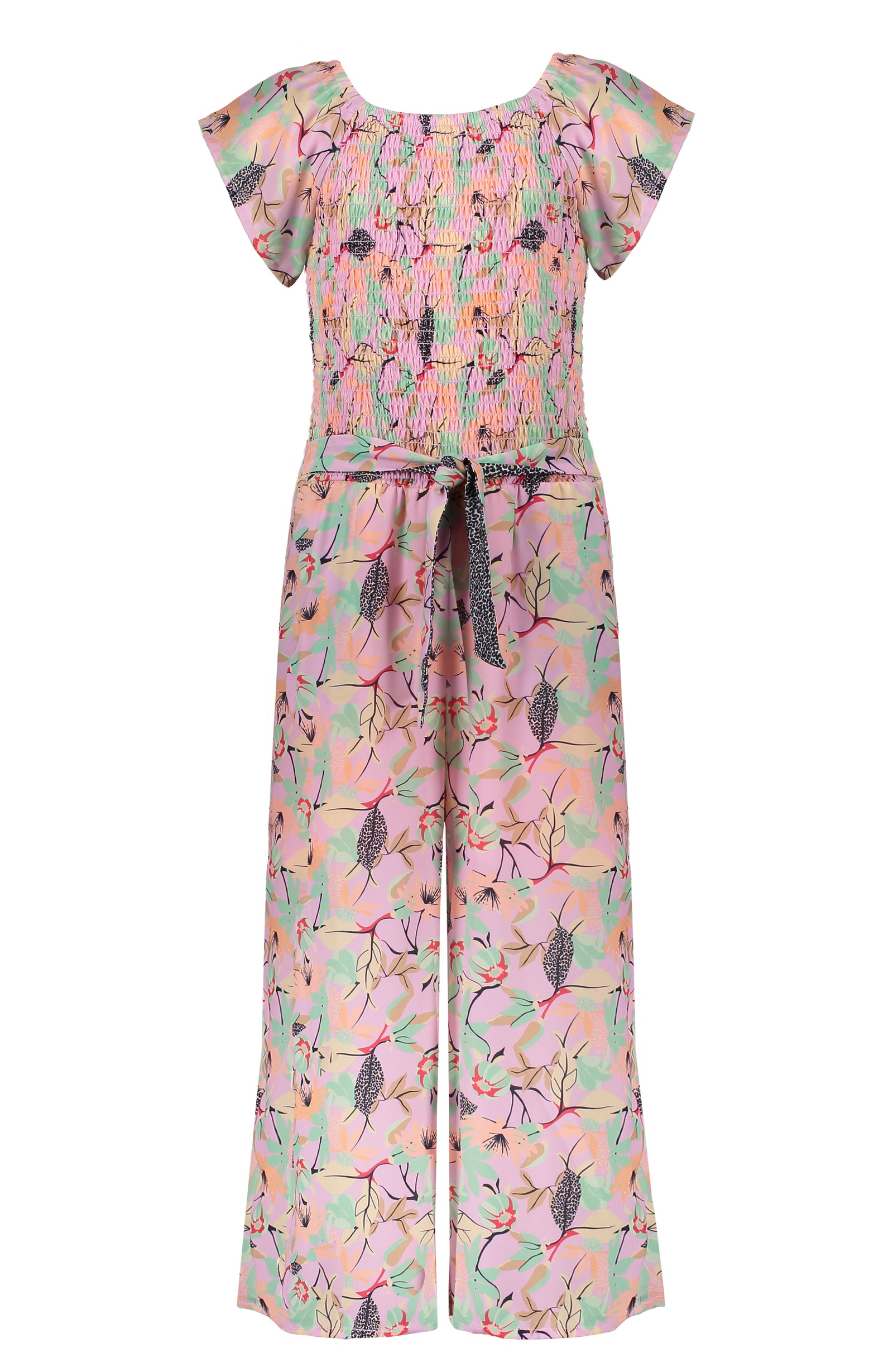 NoNo Sulai full length jumpsuit with smocked toppart
