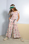 NoNo Sulai full length jumpsuit with smocked toppart