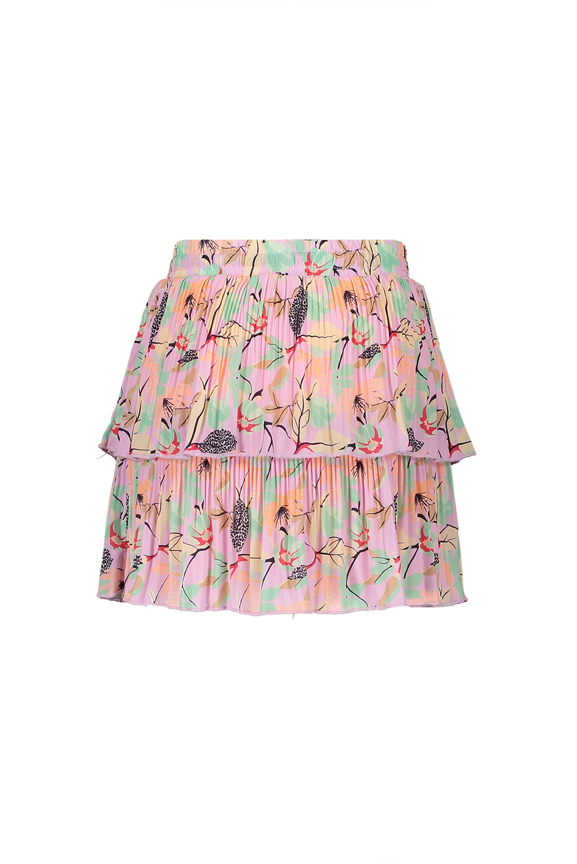 NoNo Nikki 2 layered pleated short skirt with short inside