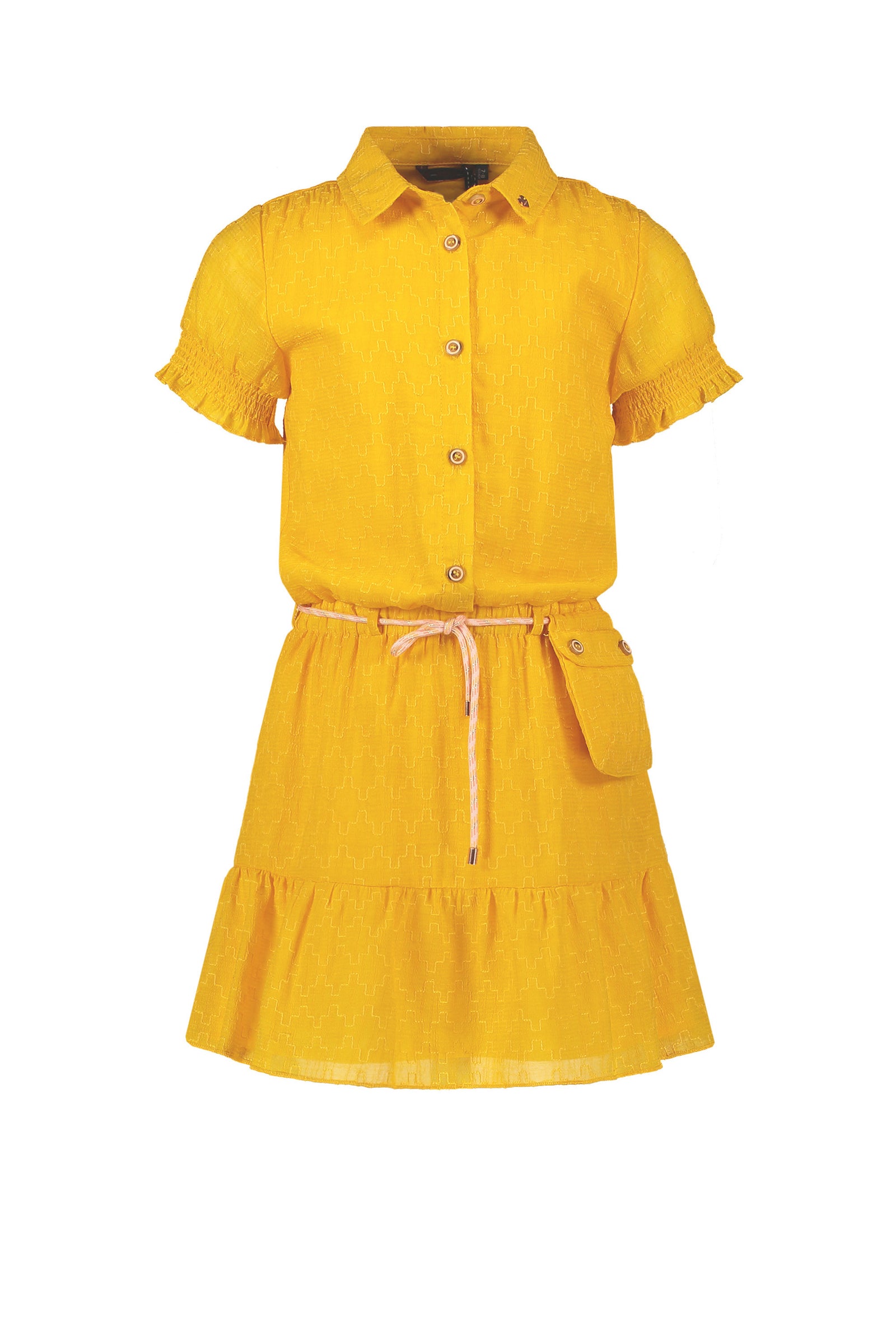 NoNo Mira embroidered allover dress with fancy little bag