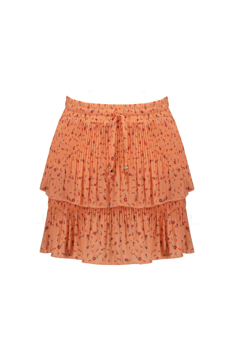 NoNo Nikki 2 layered pleated short skirt with short inside