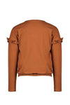 Meisjes Kimy tshirt dropped l/sl  van NoNo in de kleur Puppy in maat 134-140.