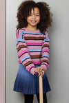 Meisjes Nulan short skirt plissee van NoNo in de kleur Lavender in maat 134-140.