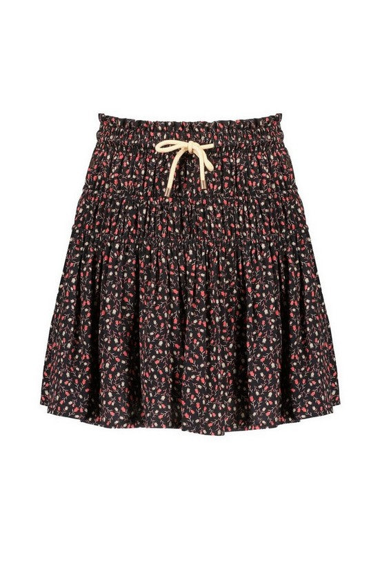 NoNo Neille skirt short Tulips AOP