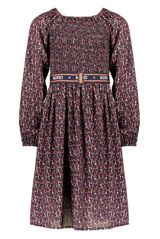 NoNo Maya mid long dress AOP