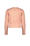 Meisjes Alia knitted cardigan with pointelle details van NoNo in de kleur Rosy Ginger in maat 134-140.