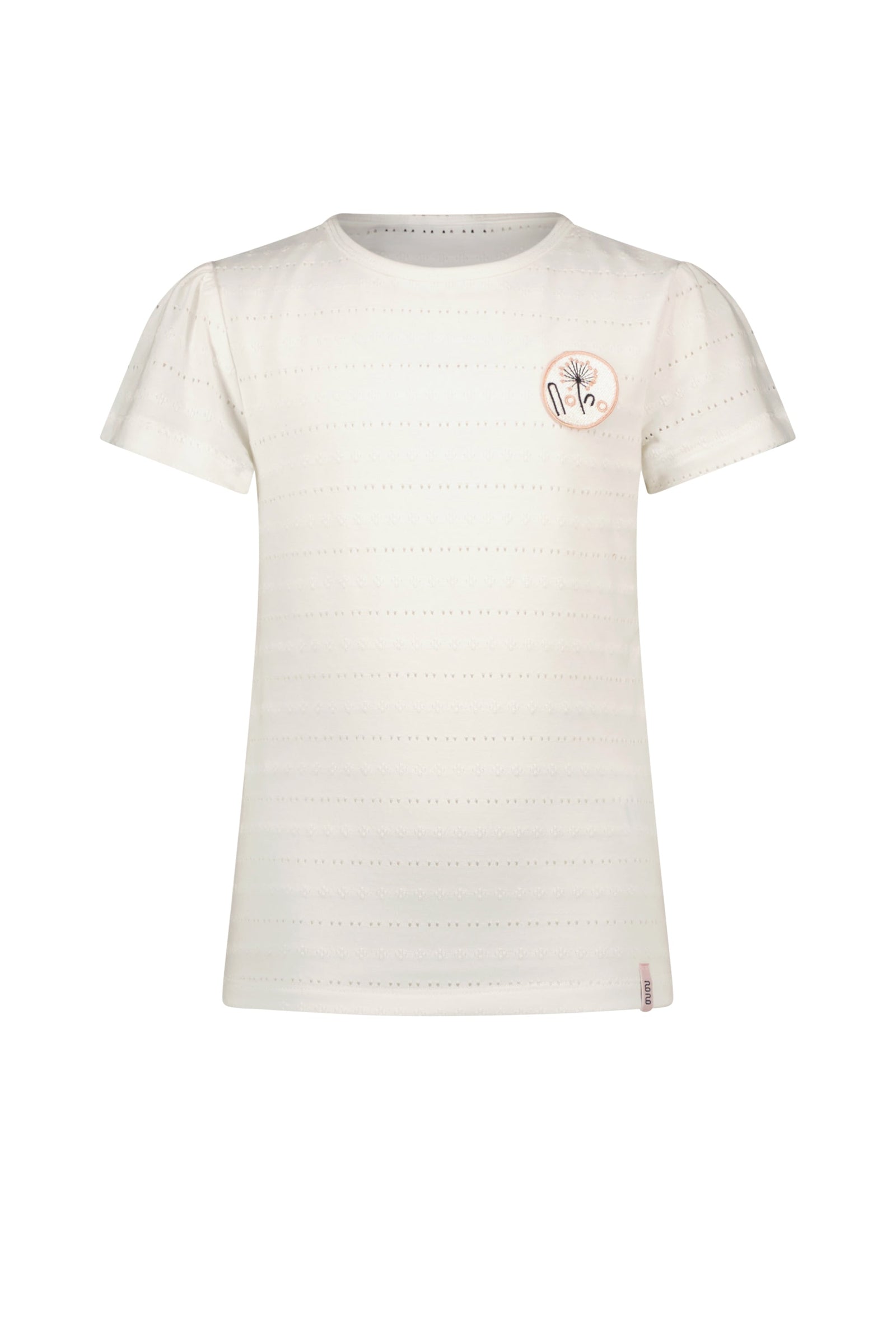 NoNo Kamsi pointelle jersey tshirt s/sl