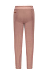 Meisjes Secla melange pique pants +rib waistband van NoNo in de kleur Rosy Ginger in maat 134-140.