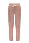 Meisjes Secla melange pique pants +rib waistband van NoNo in de kleur Rosy Ginger in maat 134-140.