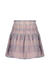 Meisjes NellieB short skirt with elasticated details van NoNo in de kleur Rosy Ginger in maat 134-140.