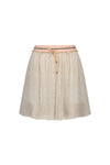 Meisjes Norah crincle voile skirt with pants lining van NoNo in de kleur Snow White in maat 134-140.