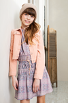 NoNo Manyu s/sl dress with elasticated details at skirt