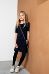 NoNo Maisa ruffled dress s/sl+little bag