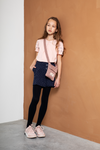 NoNo Rosa panty with tone in tone stripes