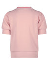 Meisjes Kaylan waffled top with N embroidery van NoNo in de kleur Rosy Sand in maat 134-140.