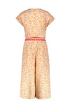 Meisjes Sasou jumpsuit with belt van NoNo in de kleur Sour Lime in maat 134-140.