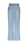 Meisjes SaylaB palazzo light weight denim pants van NoNo in de kleur Jeans in maat 134-140.