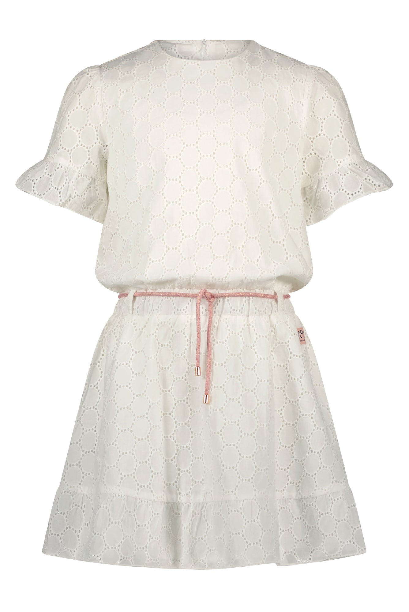 NoNo Mirabel embroidered dress half sleeve