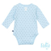 Baby, Blauw, 68, Feetje,  Romper, €10-€15
