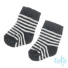Baby, Antraciet melange, 62, Feetje,  Sok, €0-€10