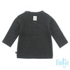 Baby, Antraciet melange, 68, Feetje,  Longsleeve, €10-€15