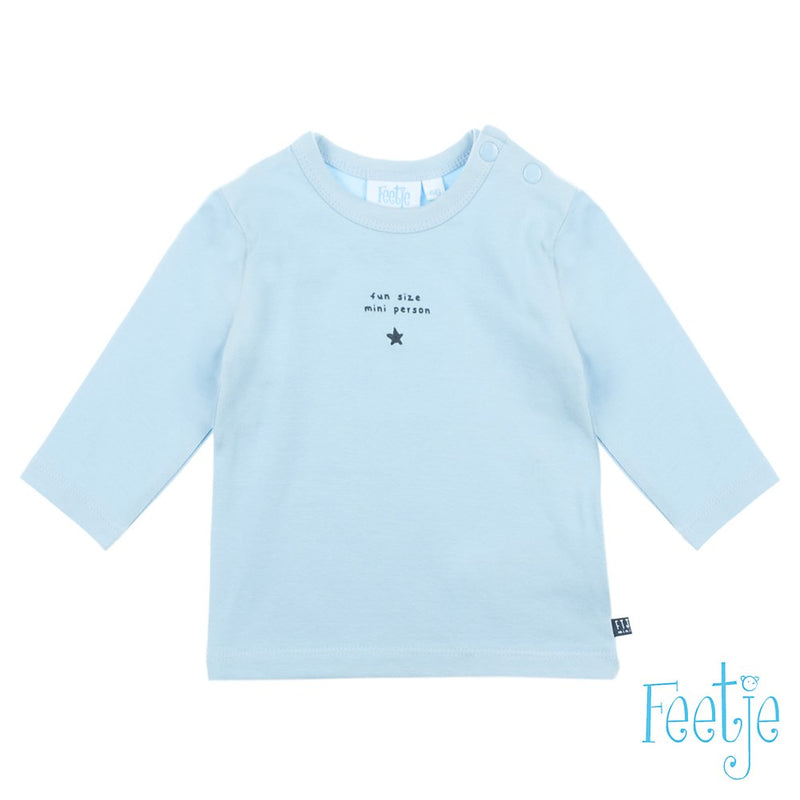 Baby, Blauw, 68, Feetje,  Longsleeve, €10-€15