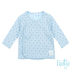 Baby, Blauw, 68, Feetje,  Omslagshirt, €10-€15