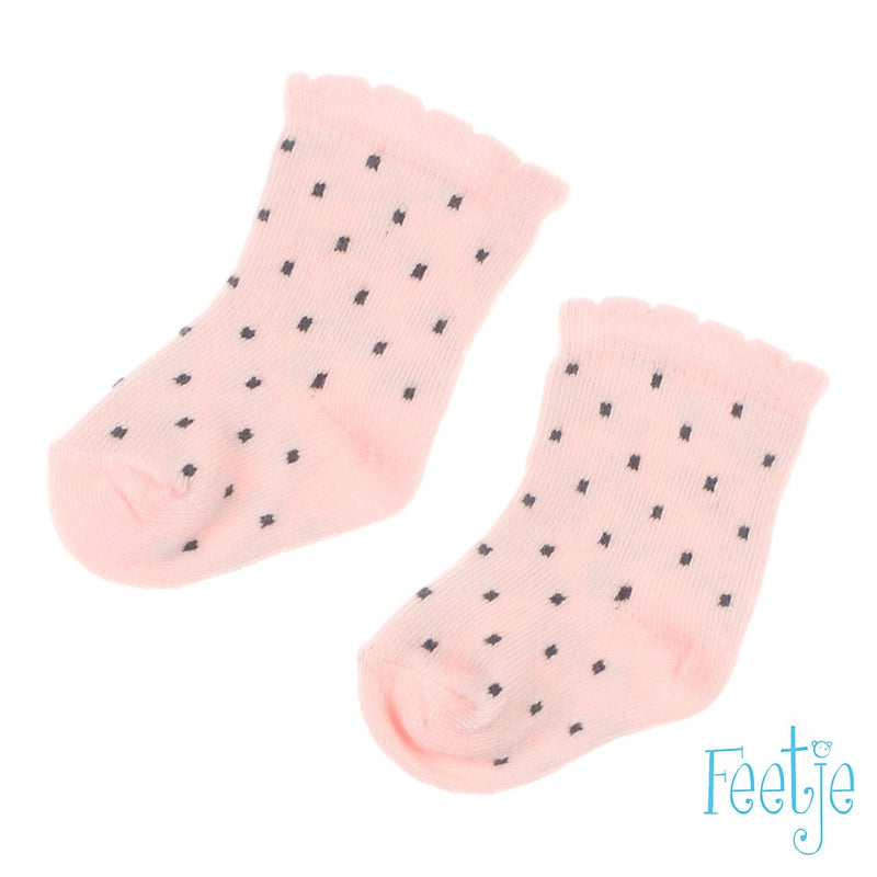 Baby, Roze, 62, Feetje,  Sok, €0-€10