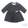 Baby, Antraciet melange, 68, Feetje,  Jurk, €15-€20