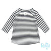 Baby, Antraciet melange, 68, Feetje,  Longsleeve, €10-€15
