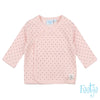 Baby, Roze, 68, Feetje,  Omslagshirt, €10-€15