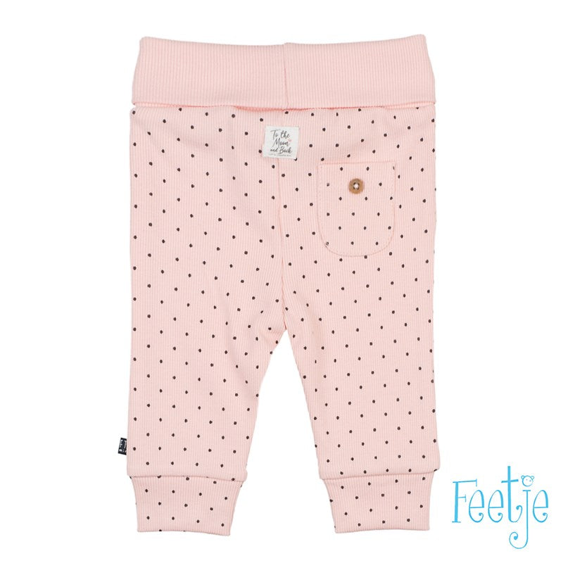 Pants AOP - Dots pink