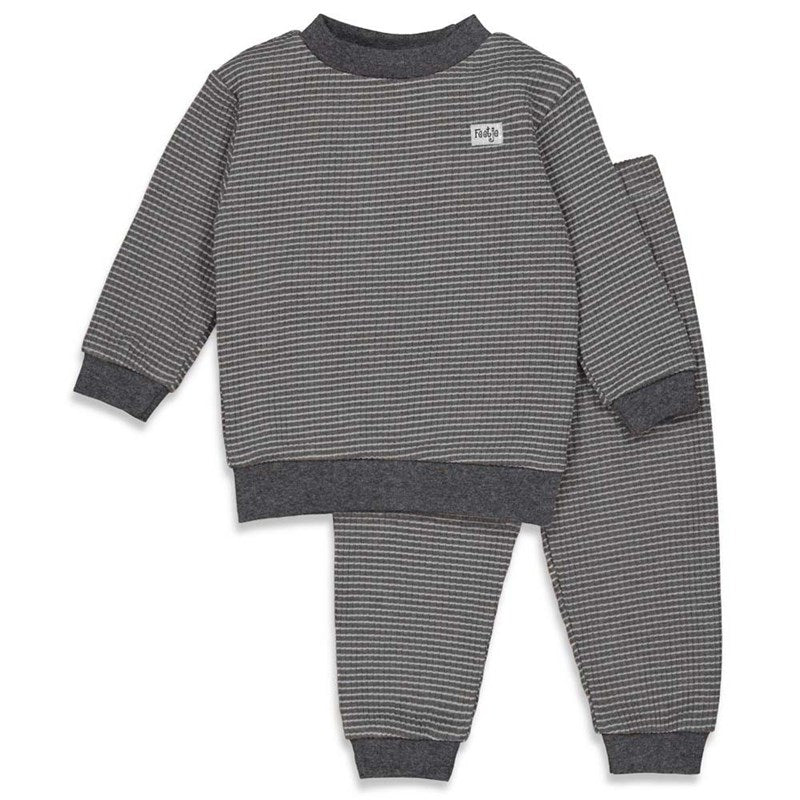 Feetje Pajama waffle Anthracite Autumn Special Baby