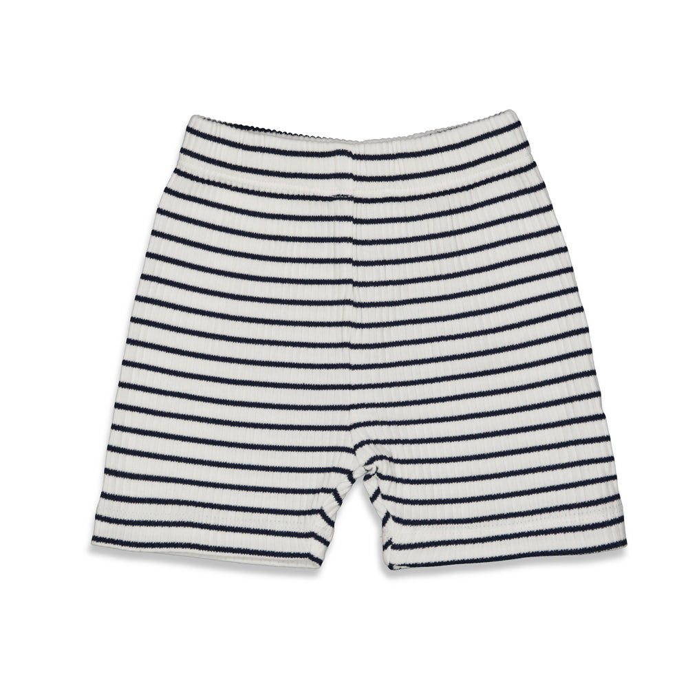 Unisexs Pyjama kort wafel - Summer Special van Feetje in de kleur Marine in maat 122.