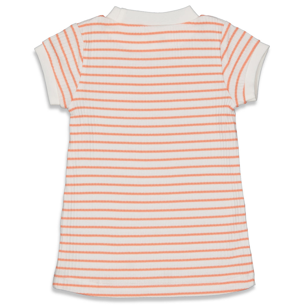 Meisjes Nachthemd wafel - Summer Special van  in de kleur Terra Pink in maat 152.